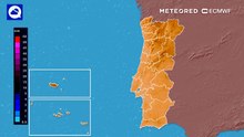 Prevê-se chuva temporariamente forte no Porto nas últimas horas desta terça, 29 de setembro