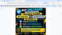 Best 39.8K Sites to Buy! OnlyFans Account With Balance Worldwide