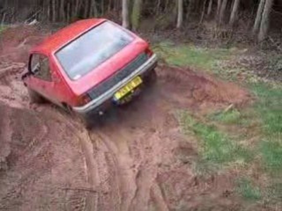 Passage en 205 virage relevé