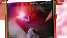 Attacco dei coloni in Cisgiordania, i segni della violenza vicino Ramallah