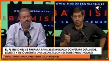 El PJ Misiones se prepara para 2027, Humada confirmó diálogos con sectores provinciales y límites