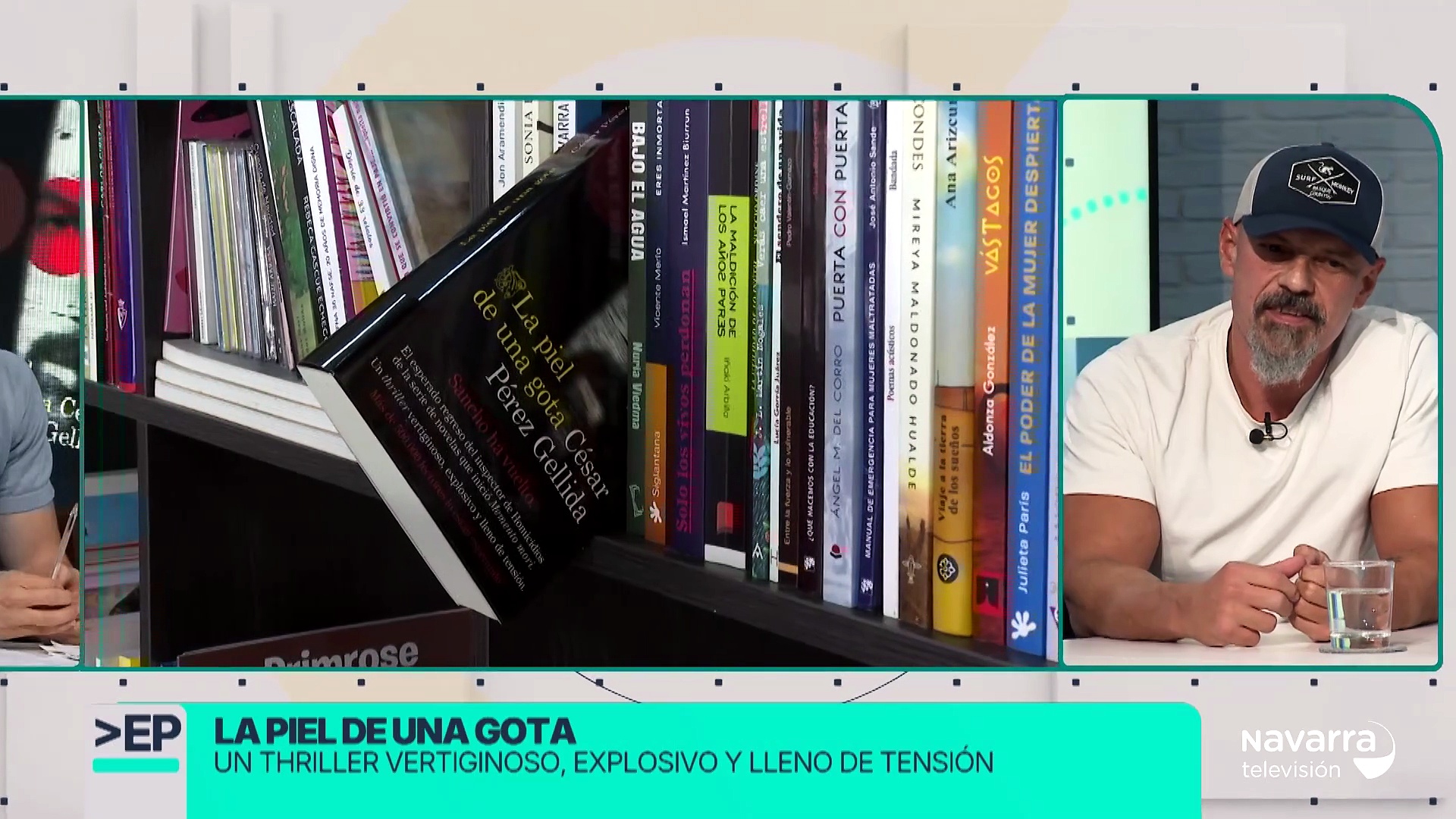 César Pérez Gellida presenta su nueva novela negra