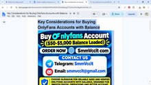 Online Discussions to Buy Onlyfans Account with Balance Reddit Trusted