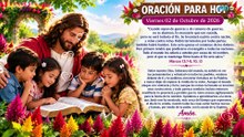 ORACIÓN PARA HOY  Viernes 02 de Octubre de 2026