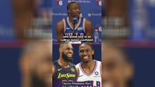 ‘LeBron is MY workout partner!’ - Maxey jokes with reporter