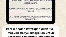 Penyebab rezeki yang seret #shorts