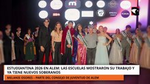 Estudiantina 2026 en Alem: las escuelas mostraron su trabajo y ya tiene nuevos soberanos