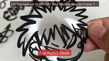 UV Transparent Graffiti DIY Bike Stickers Bicycle Frame Top Tube C... -- Best Deal 2026 | Shop Now!