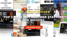 Best Top 5 Tuya WiFi Weather Stations For Indoors on AliExpress | Review - Professional Wifi Tuya Weather Station Hygrom...
