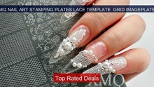 XMQ NAIL ART STAMPING PLATES LACE TEMPLATE  GRID IMAGEPLATES -- Best Deal 2026 | Shop Now!