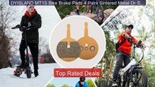 DYISLAND MT1S Bike Brake Pads 4 Pairs Sintered Metal Or Semi-Metal ... -- Top Rated 2026 | Buy Now!