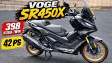 2027 Voge SR450X: Adventure-Scooter mit 42 PS und Twin-Power