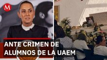 Sheinbaum refuerza seguridad en Morelos tras asesinato de estudiantes de la UAEM