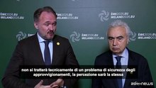 Ue: "Inverno duro per costi energia, rinviare norme su metano"