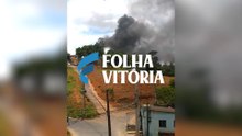 Incêndio atinge penitenciária de Tucum em Cariacica