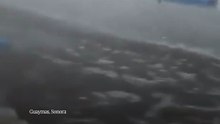 Inunda huracán Polo malecón de Guaymas