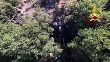 Sa Tanchitta, recuperata una mucca rimasta incastrata nel dirupo | VIDEO |