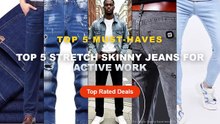 Best Top 5 Stretch Skinny Jeans For Active Work on AliExpress | Review - 2026 Men Classic Advanced Pencil Jeans Homme Ma...
