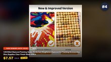 Top 5 Best Top 5 Diamond Painting Accessories For DIY Crafters (Must Have!) - 10 100 Pcs 2*2CM Diamond Painting Wax Mud ...