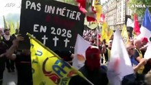 Francia, sciopero generale del settore pubblico su salari e risorse