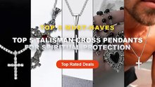 Top 5 Talisman Cross Pendants For Spiritual Protection: Top 5 Best Sellers - Waterproof Cross Necklaces for Men Male Gif...