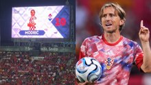 La ovación unánime del Sánchez Pizjuan a la leyenda Modric