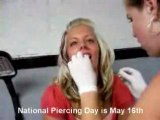 National Piercing Day is May 16th! (Lip Piercing)