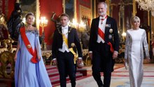 Felipe VI pide ante Macron y Sánchez eficacia "en la protección de la frontera exterior de la Unión"