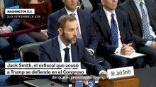 Jack Smith, el exfiscal que acusó a Trump se defiende en el Congreso