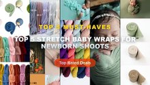 Don't Buy Top 5 Stretch Baby Wraps For Newborn Shoots Before Watching This! - 25 Colors Soft Stretch Baby Wraps Newborn ...