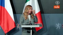 Meloni a Praga: Con Babis d'accordo su migranti. Ue deve avere ruolo in crisi internazionali