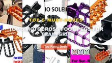 Best Top 5 Motocross Foot Pegs For Trail Grip on AliExpress | Review - Motocross CNC Foot Rest Pegs Footrest Footpeg For...