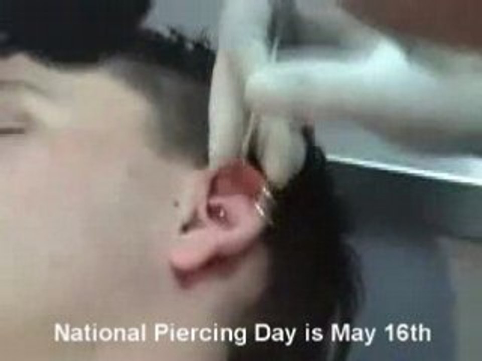National Piercing Day is May 16th! (Rook Piercing)