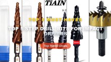 Ultimate Guide to the Best Top 5 Step Drill Bits For Impact Drivers - 1pcs Metal Step Drill Bit HSS Titanium Coated Hex ...
