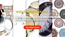 Best Top 5 Wooden Hand Tambourines For Percussionists on AliExpress | Review - IRIN 8 Inch Tambourine Handbell Hand Drum...