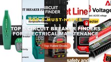 Why Everyone Is Buying Top 5 Circuit Breaker Finders For Electrical Maintenance - Socket Circuit Analyzer ANENG VD808 So...