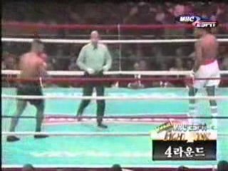 Boxe Mike Tyson Vs Larry Holmes