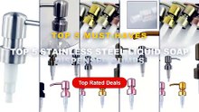 Top 5 Best Top 5 Stainless Steel Liquid Soap Dispenser Pumps (Must Have!) - Stainless Steel Lotion Dispenser Head Push T...