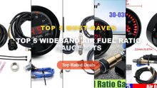 Best Top 5 Wideband Air Fuel Ratio Gauge Kits on AliExpress | Review - ZMFJH 30 0300 X Series Wideband O2 Air Fuel Ratio...
