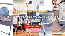 Amazing Top 5 Portable Foldable Baby Cradle Beds You Need To See - Baby Crib, Portable Splicing, Cradle Bed, Foldable He...