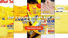 Ultimate Guide to the Best Top 5 Sulfur Soaps For Acne Prone Skin - Sulfur Cleansing Bar Face Body Soap Mite Removal Oil...