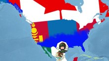 Bagaimana Jika Amerika Serikat dan Mongolia Bertukar Tempat?