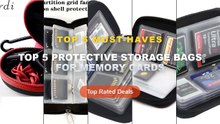 Amazing Top 5 Protective Storage Bags For Memory Cards You Need To See - Memory Card Storage Bag Carrying Case Holder Wa...