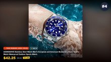 Amazing Top 5 Business Quartz Watches For Working Professionals You Need To See - Men's Watch, Business Men's Calendar Q...