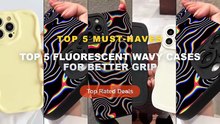Ultimate Guide to the Best Top 5 Fluorescent Wavy Cases For Better Grip - Fluorescent Wavy Matte Phone Case For Xiaomi M...
