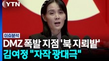 DMZ 폭발 지점은 '북한 지뢰밭'...김여정 "서울의 자작광대극" [뉴스UP]  / YTN