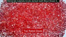 Dental lab materials Acrylic denture teeth Blood Streak Simul... -- Amazing Value 2026 | Must Have!