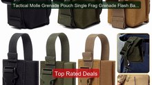 Tactical Molle Grenade Pouch Single Frag Grenade Flash Bag EDC... -- Hot Deal 2026 | Limited Offer!