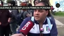 El kirchnerista renegó de tener que buscar trabajo por primera vez a sus 35 años