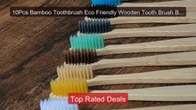 10Pcs Bamboo Toothbrush Eco Friendly Wooden Tooth Brush BPA Free So... -- Top Rated 2026 | Buy Now!